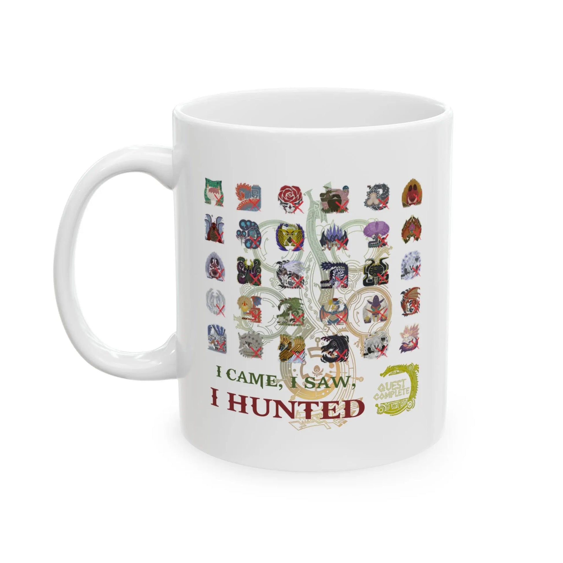 Monster Hunter Wilds Ceramic Mug – Inspirational Gamer Cup (11oz/15oz)  Geniogoods