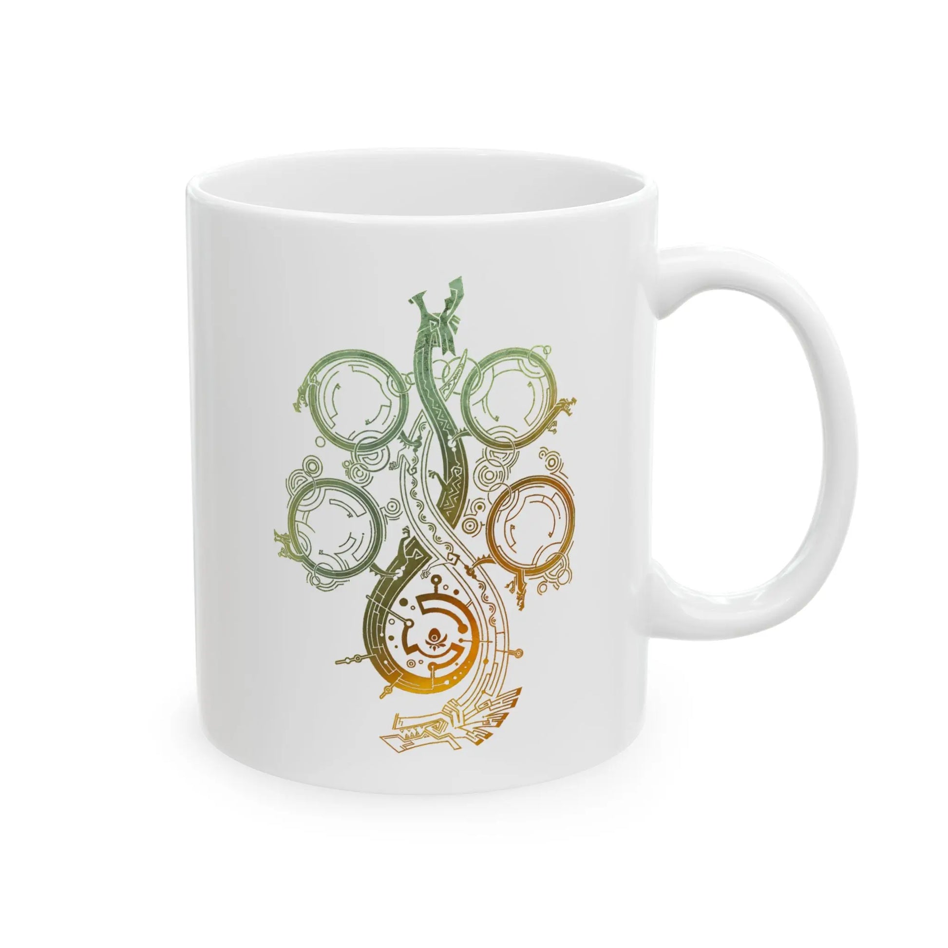 Monster Hunter Wilds Ceramic Mug – Inspirational Gamer Cup (11oz/15oz)  Geniogoods