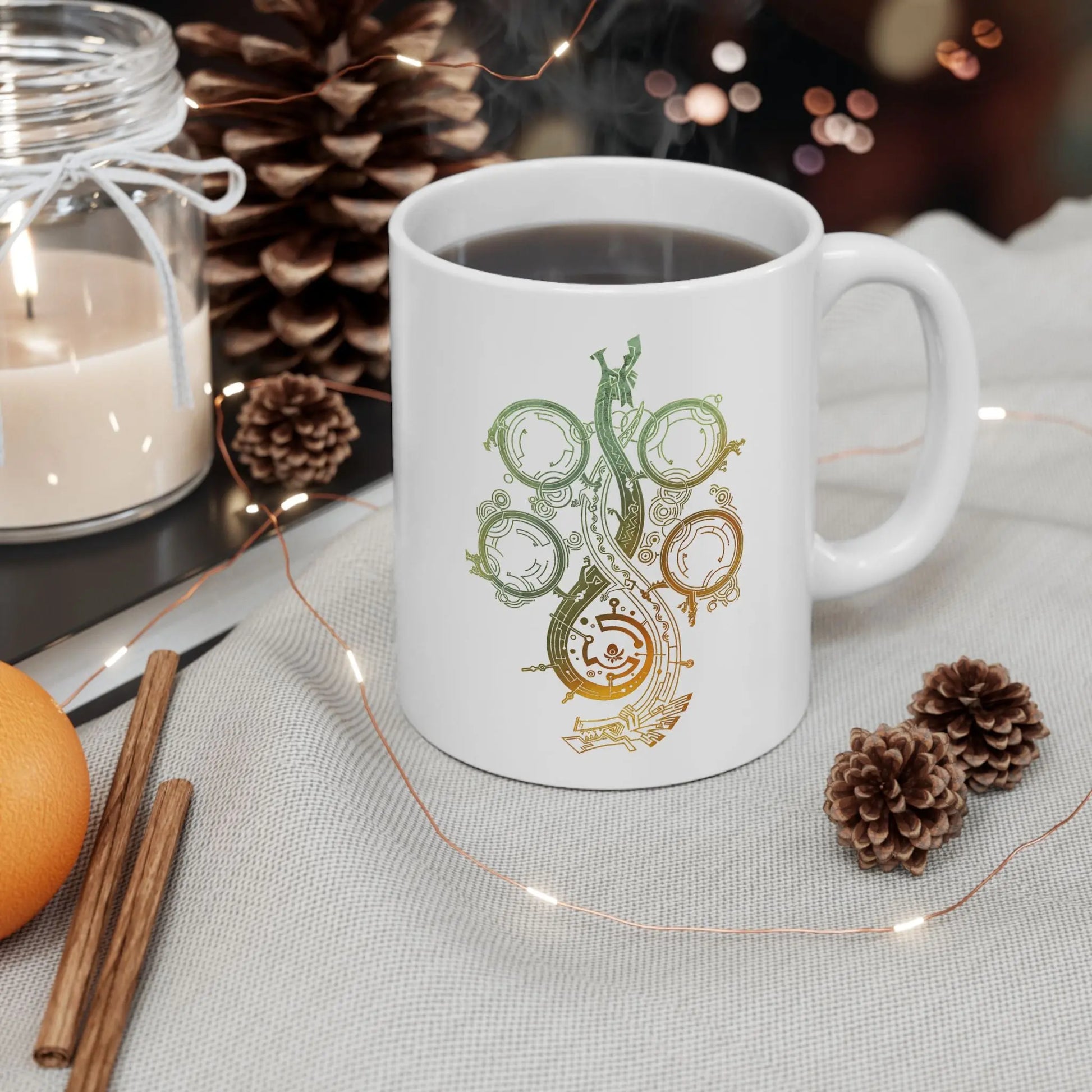 Monster Hunter Wilds Ceramic Mug – Inspirational Gamer Cup (11oz/15oz)  Geniogoods