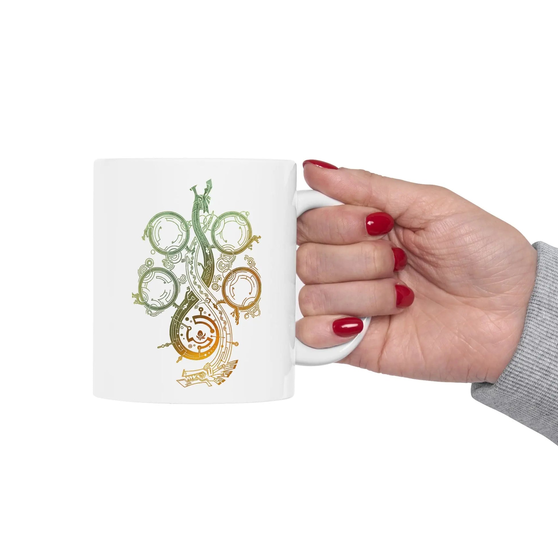 Monster Hunter Wilds Ceramic Mug – Inspirational Gamer Cup (11oz/15oz)  Geniogoods