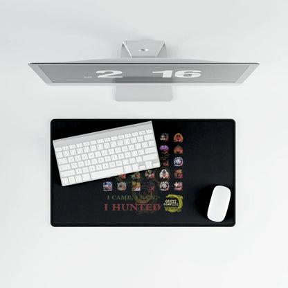 Monster Hunter Wilds Desk Mat – Epic Gaming Surface with Hunting Record Design  Geniogoods