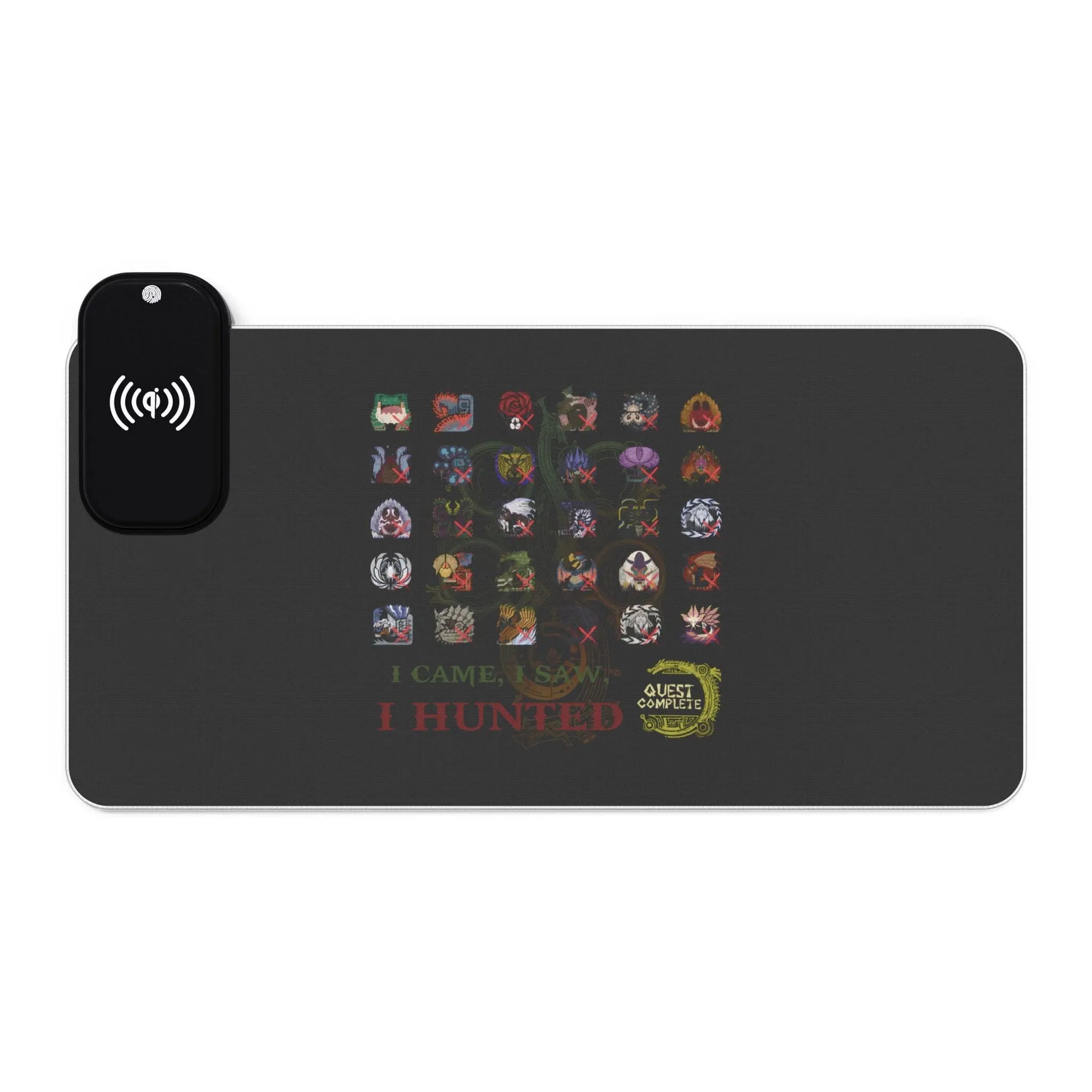 Monster Hunter Wilds Gaming Mouse Pad – LED Lights + Wireless Charging  Geniogoods