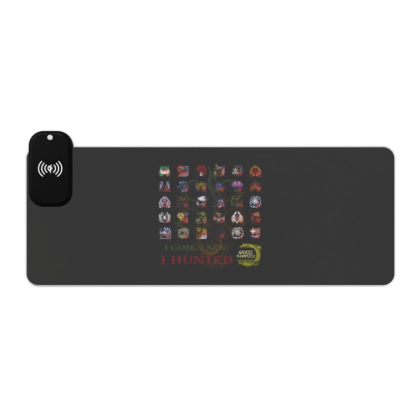 Monster Hunter Wilds Gaming Mouse Pad – LED Lights + Wireless Charging  Geniogoods