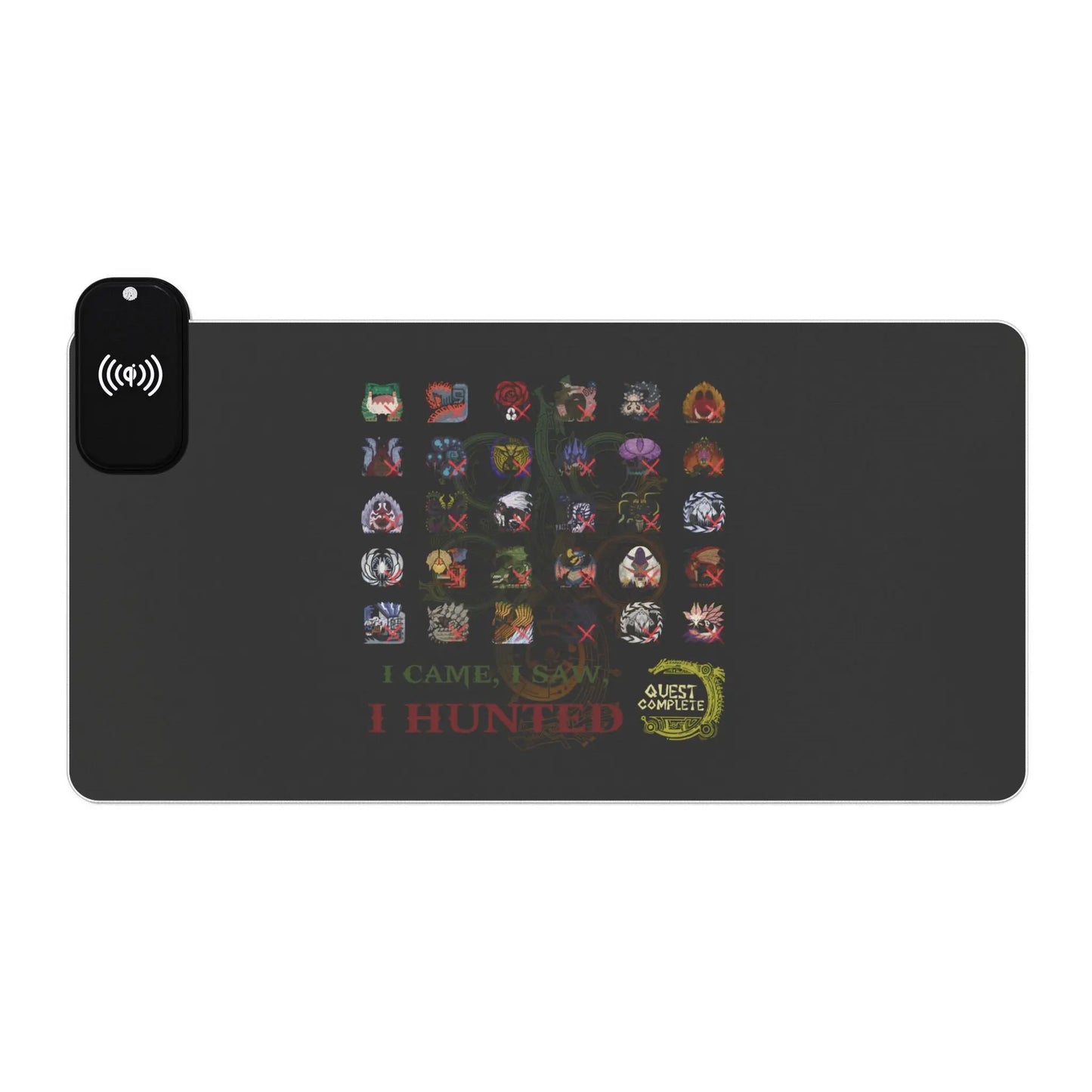 Monster Hunter Wilds Gaming Mouse Pad – LED Lights + Wireless Charging  Geniogoods
