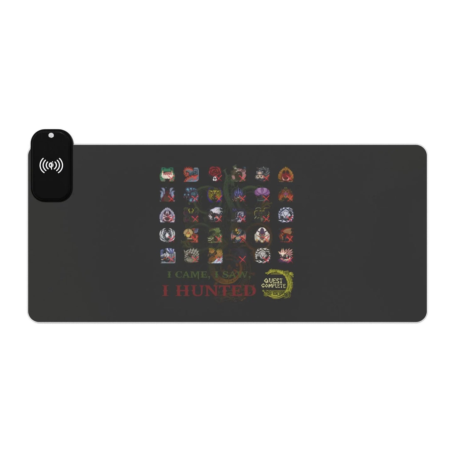 Monster Hunter Wilds Gaming Mouse Pad – LED Lights + Wireless Charging  Geniogoods