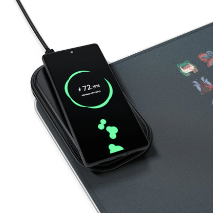 Monster Hunter Wilds Gaming Mouse Pad – LED Lights + Wireless Charging  Geniogoods