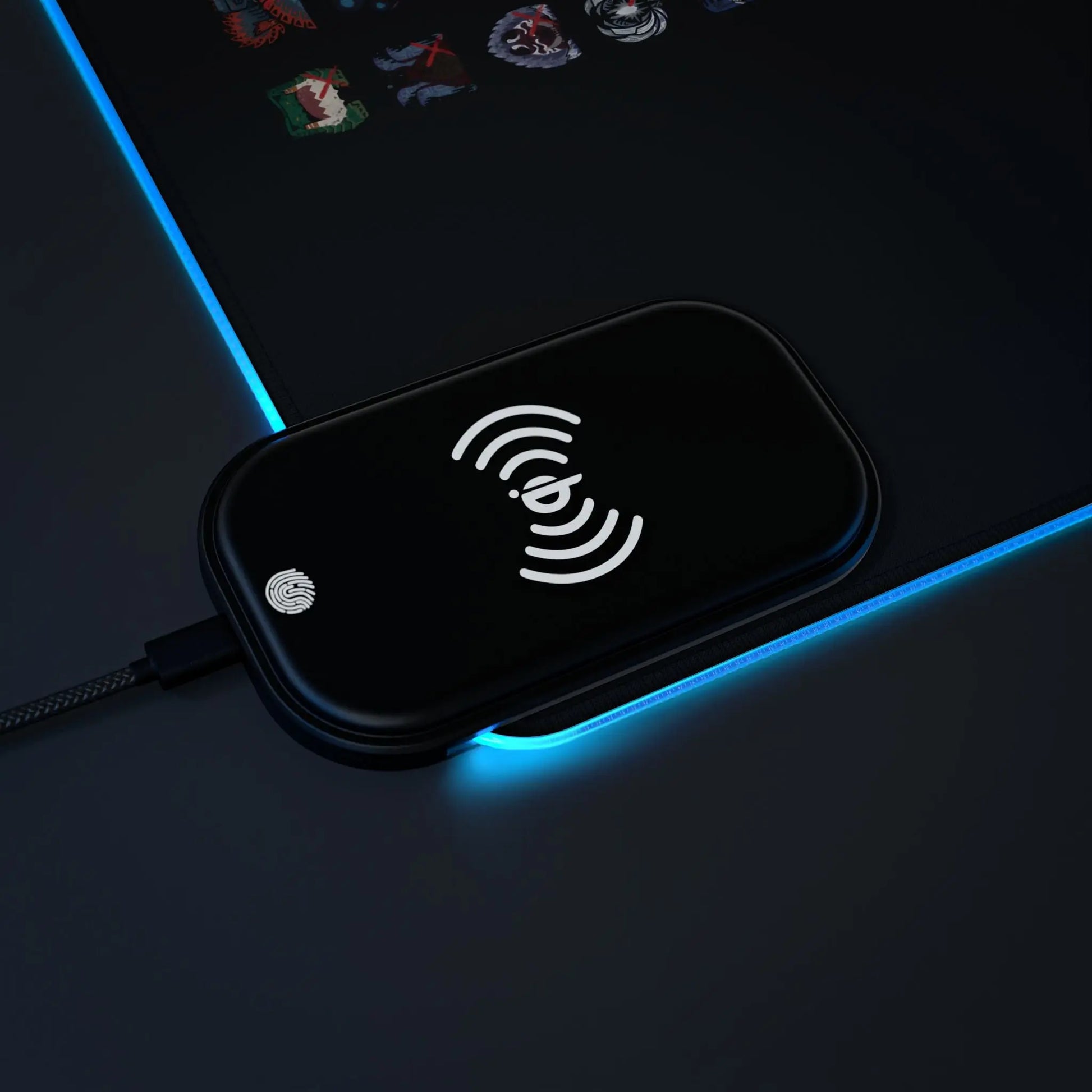 Monster Hunter Wilds Gaming Mouse Pad – LED Lights + Wireless Charging  Geniogoods