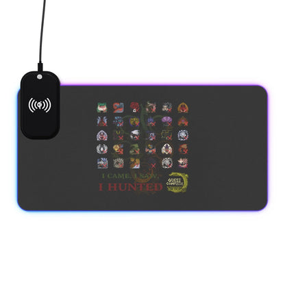 Monster Hunter Wilds Gaming Mouse Pad – LED Lights + Wireless Charging  Geniogoods
