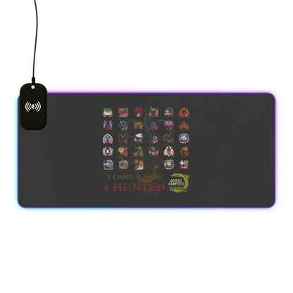 Monster Hunter Wilds Gaming Mouse Pad – LED Lights + Wireless Charging  Geniogoods