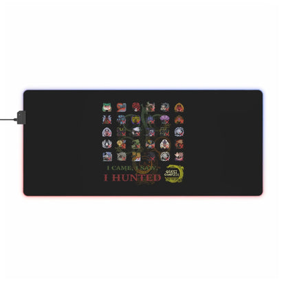 Monster Hunter Wilds Gaming Mouse Pad – RGB LED Light-Up for Gamers  Geniogoods