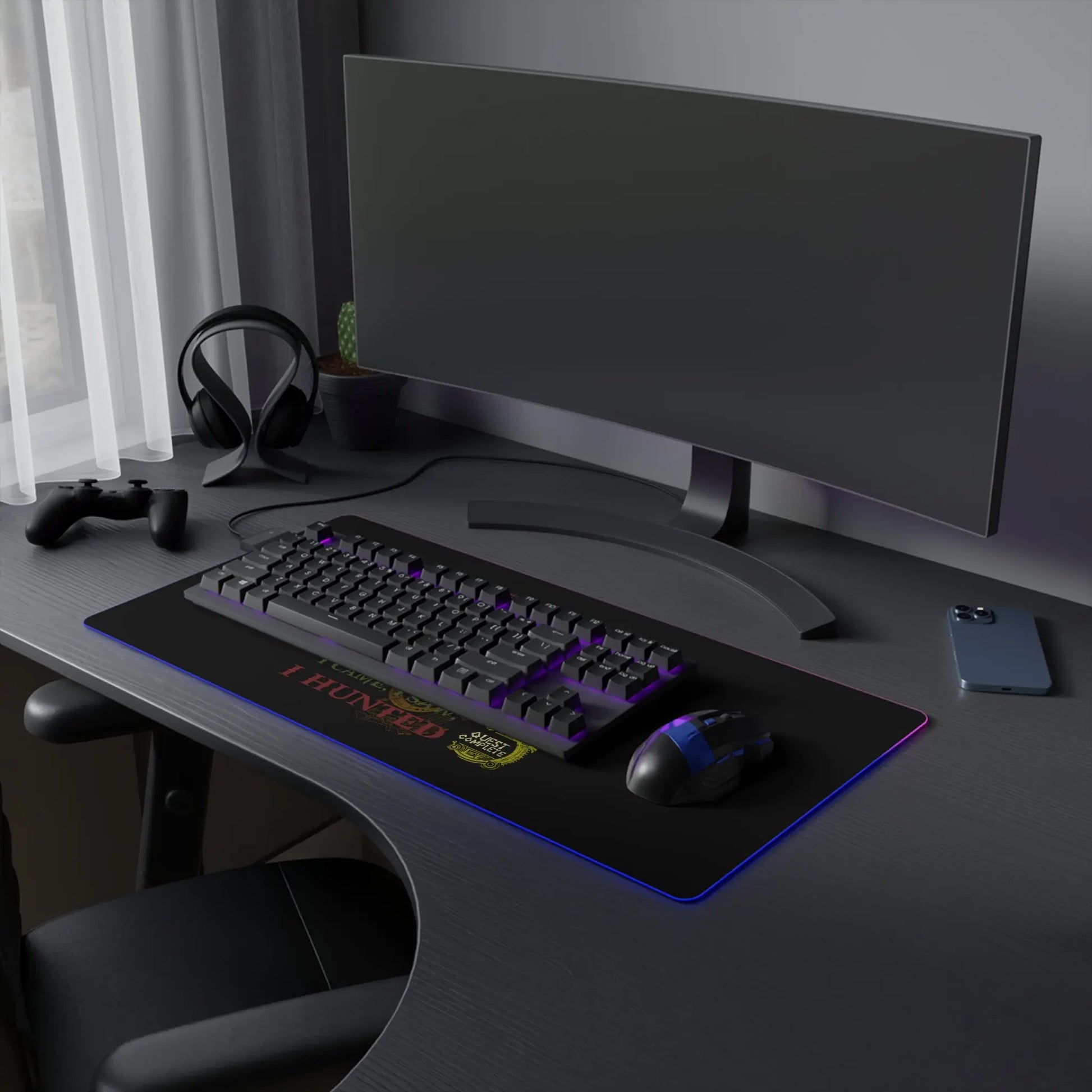Monster Hunter Wilds Gaming Mouse Pad – RGB LED Light-Up for Gamers  Geniogoods