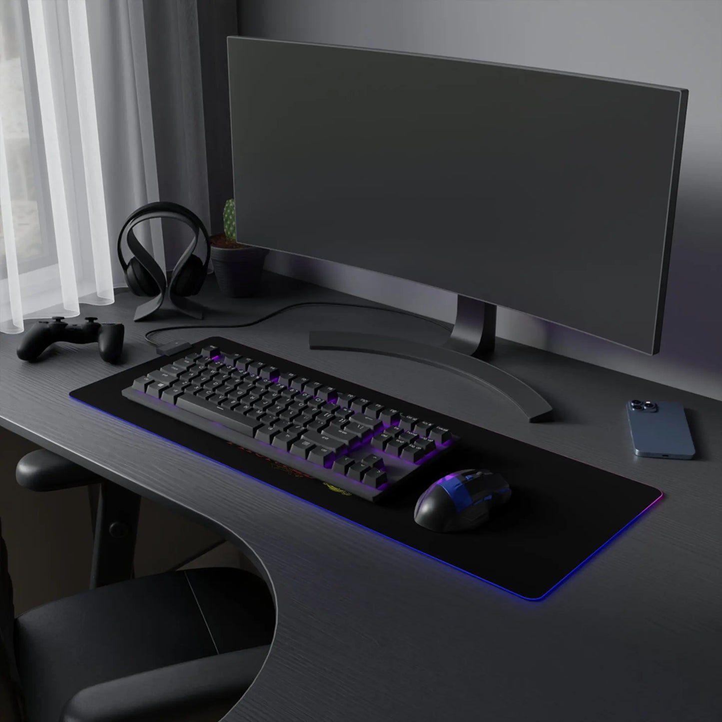 Monster Hunter Wilds Gaming Mouse Pad – RGB LED Light-Up for Gamers  Geniogoods