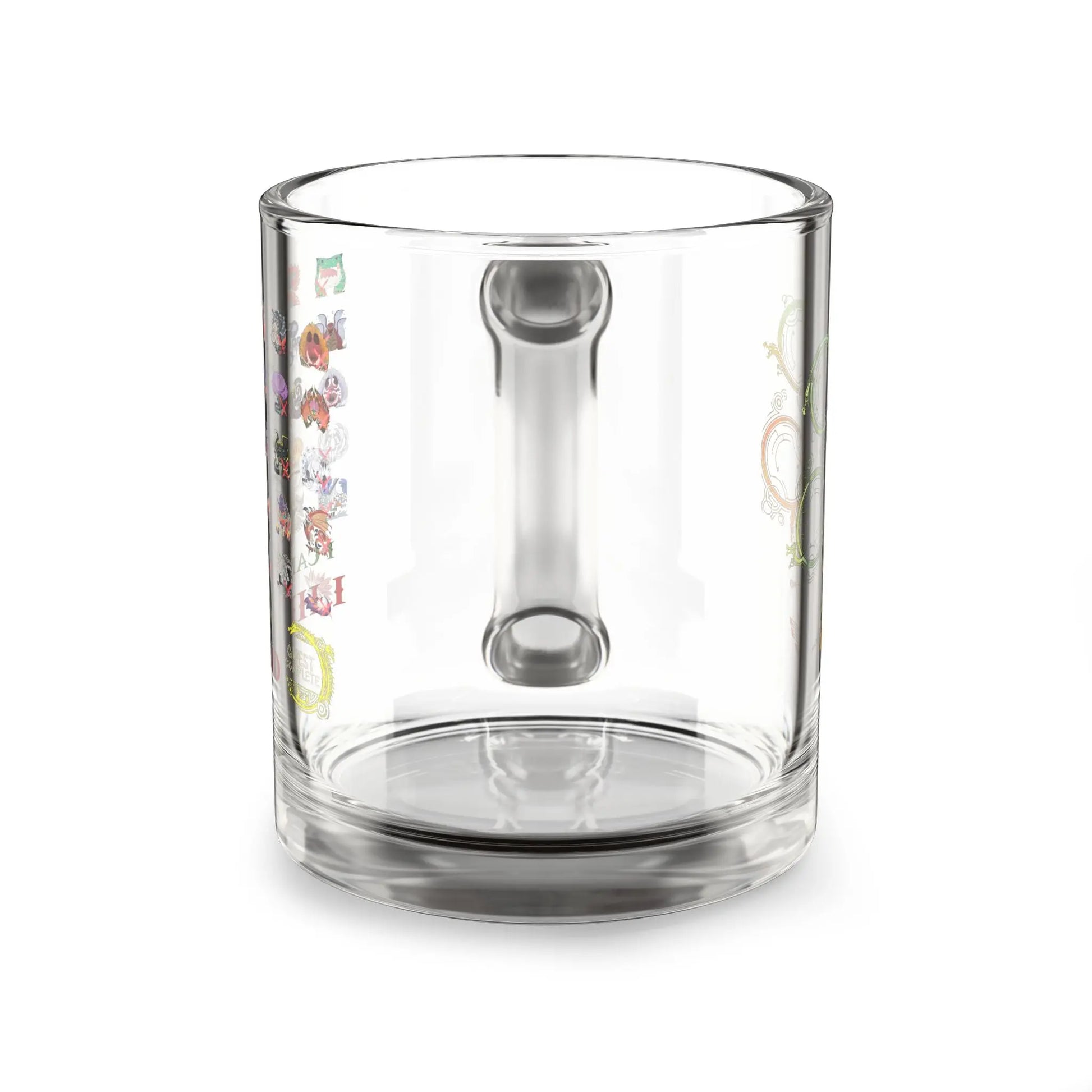 Monster Hunter Wilds Glass Mug – Funny Hunting Record Design  Geniogoods