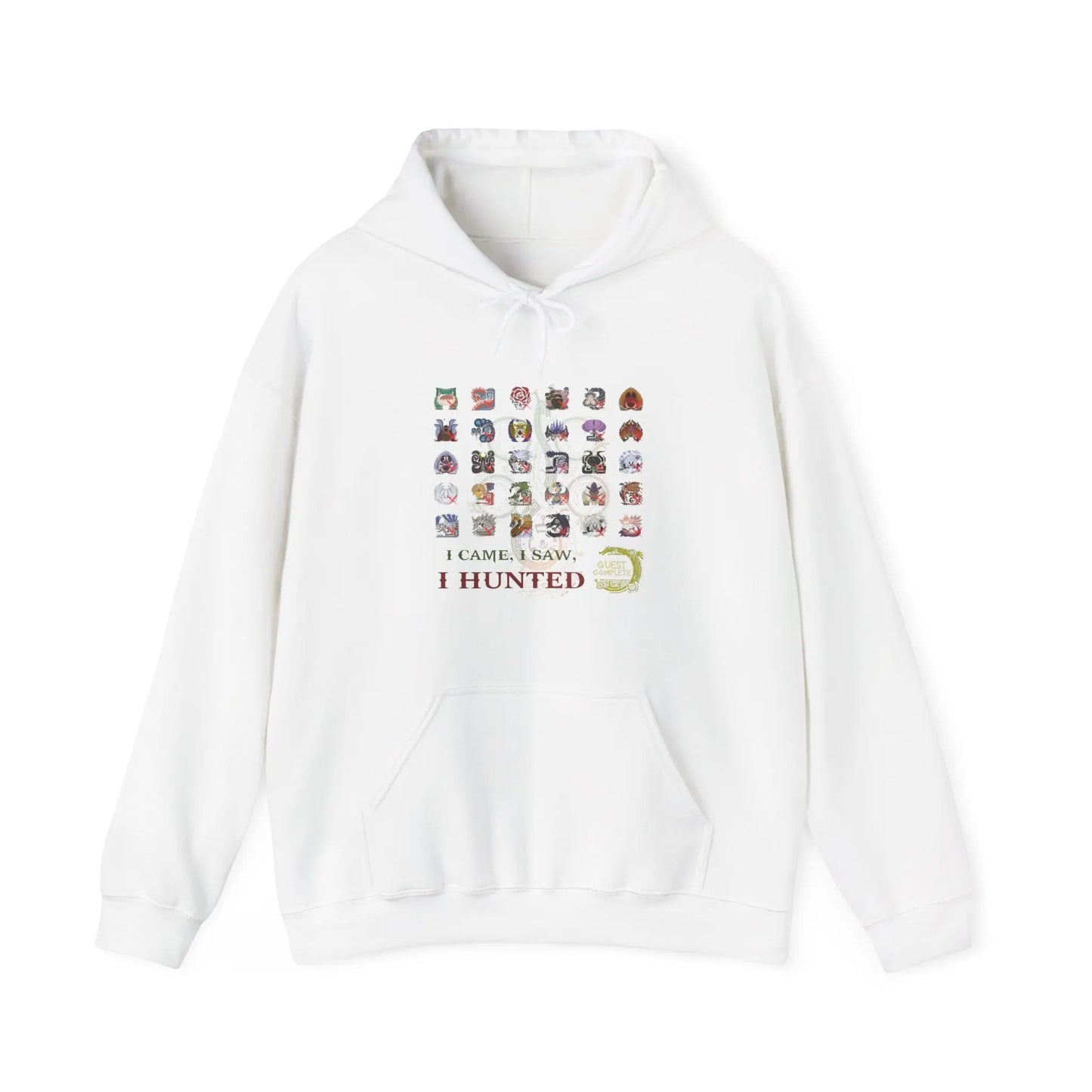 Monster Hunter Wilds Hoodie – Gamer Sweatshirt with Front & Back Design  Geniogoods