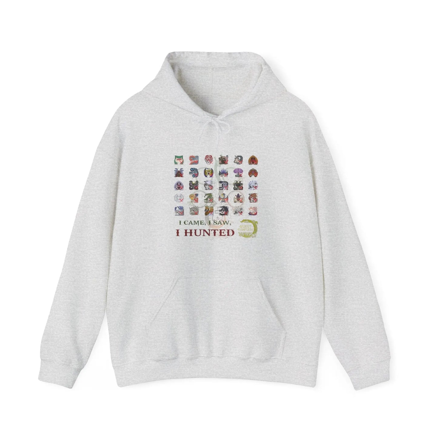 Monster Hunter Wilds Hoodie – Gamer Sweatshirt with Front & Back Design  Geniogoods