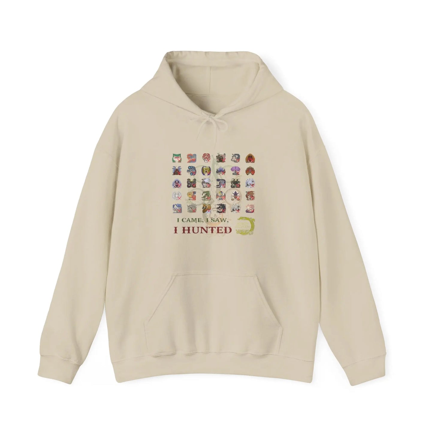 Monster Hunter Wilds Hoodie – Gamer Sweatshirt with Front & Back Design  Geniogoods