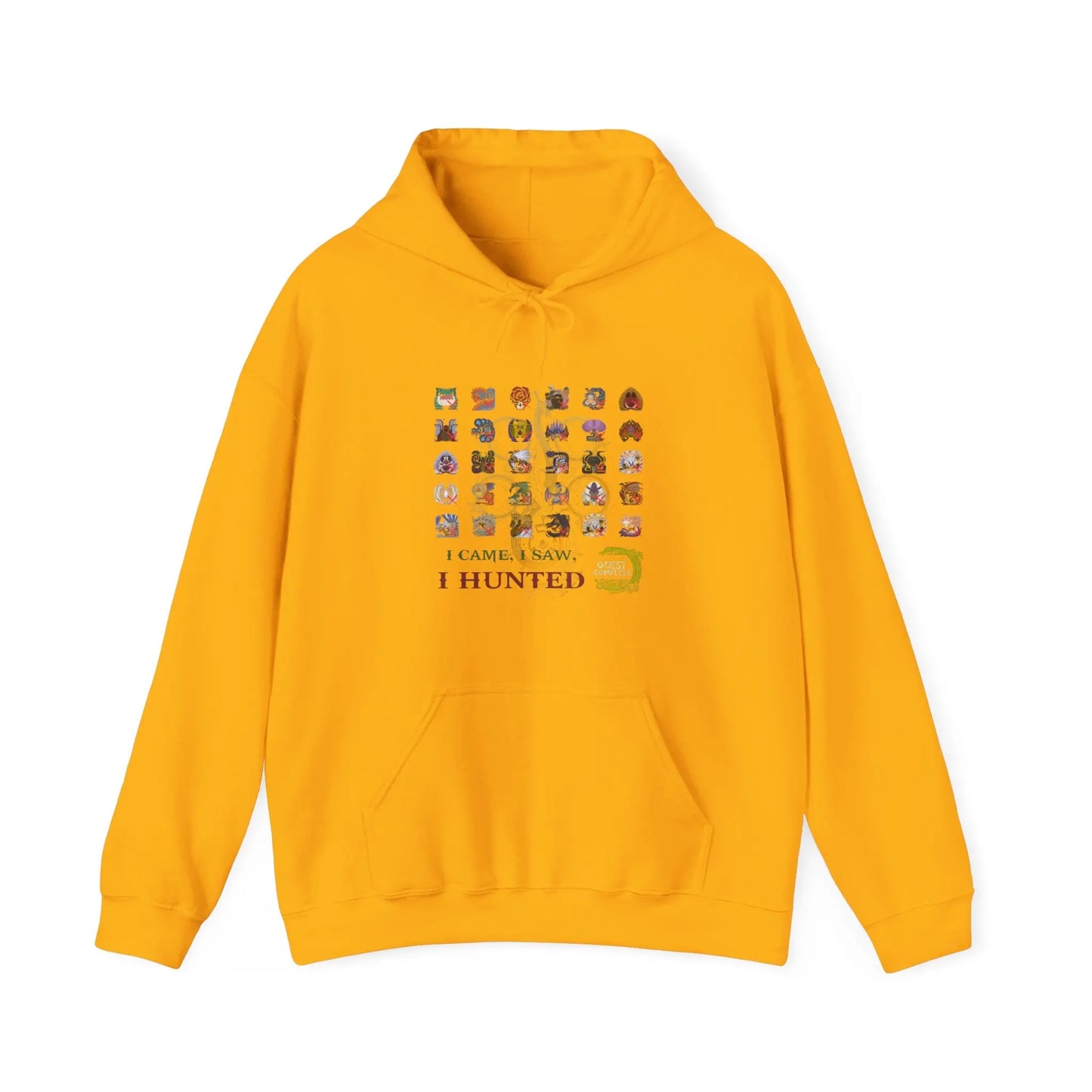 Monster Hunter Wilds Hoodie – Gamer Sweatshirt with Front & Back Design  Geniogoods