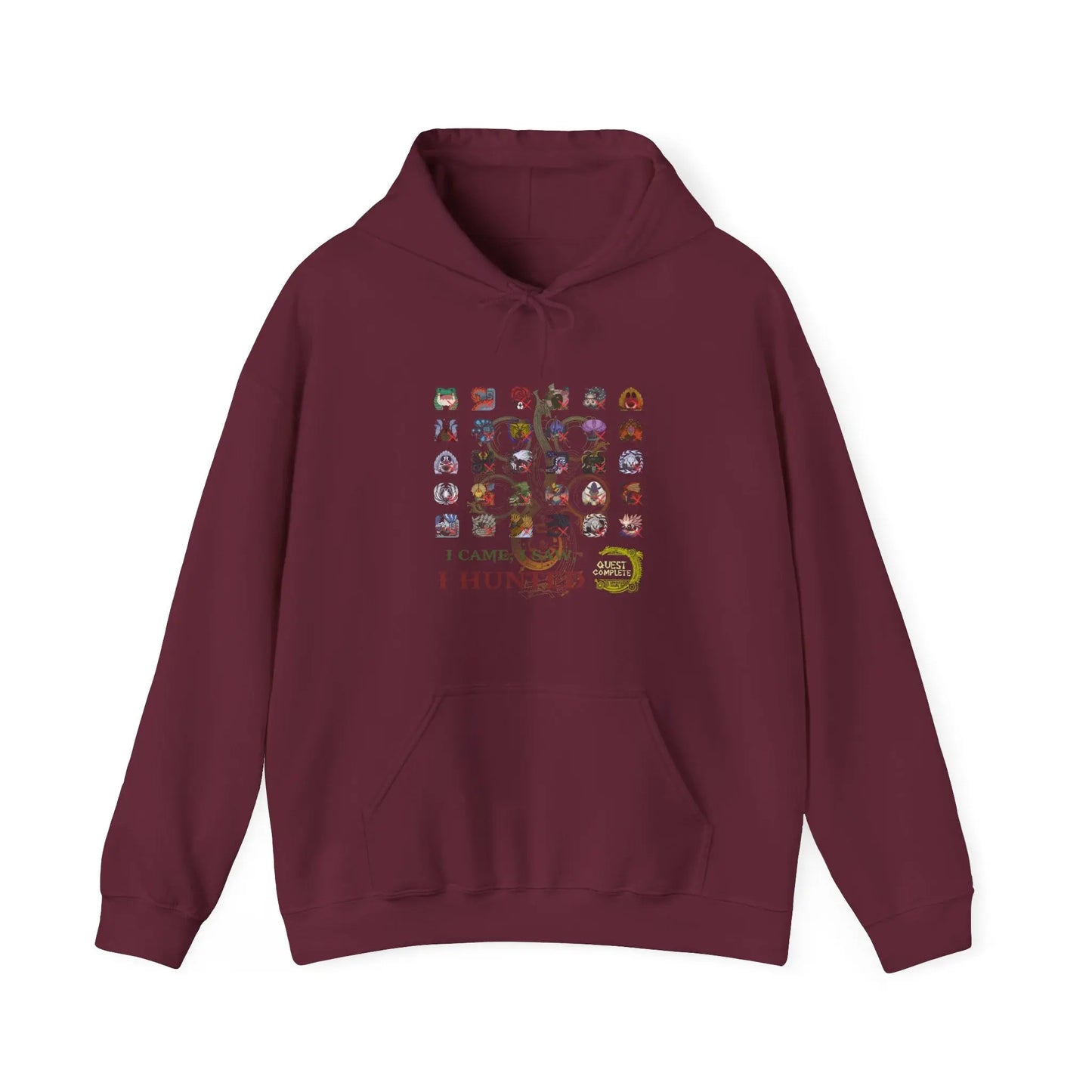 Monster Hunter Wilds Hoodie – Gamer Sweatshirt with Front & Back Design  Geniogoods