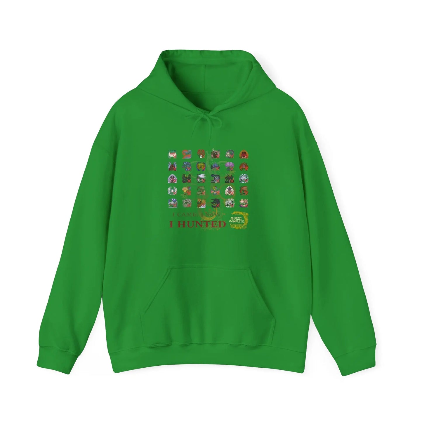 Monster Hunter Wilds Hoodie – Gamer Sweatshirt with Front & Back Design  Geniogoods