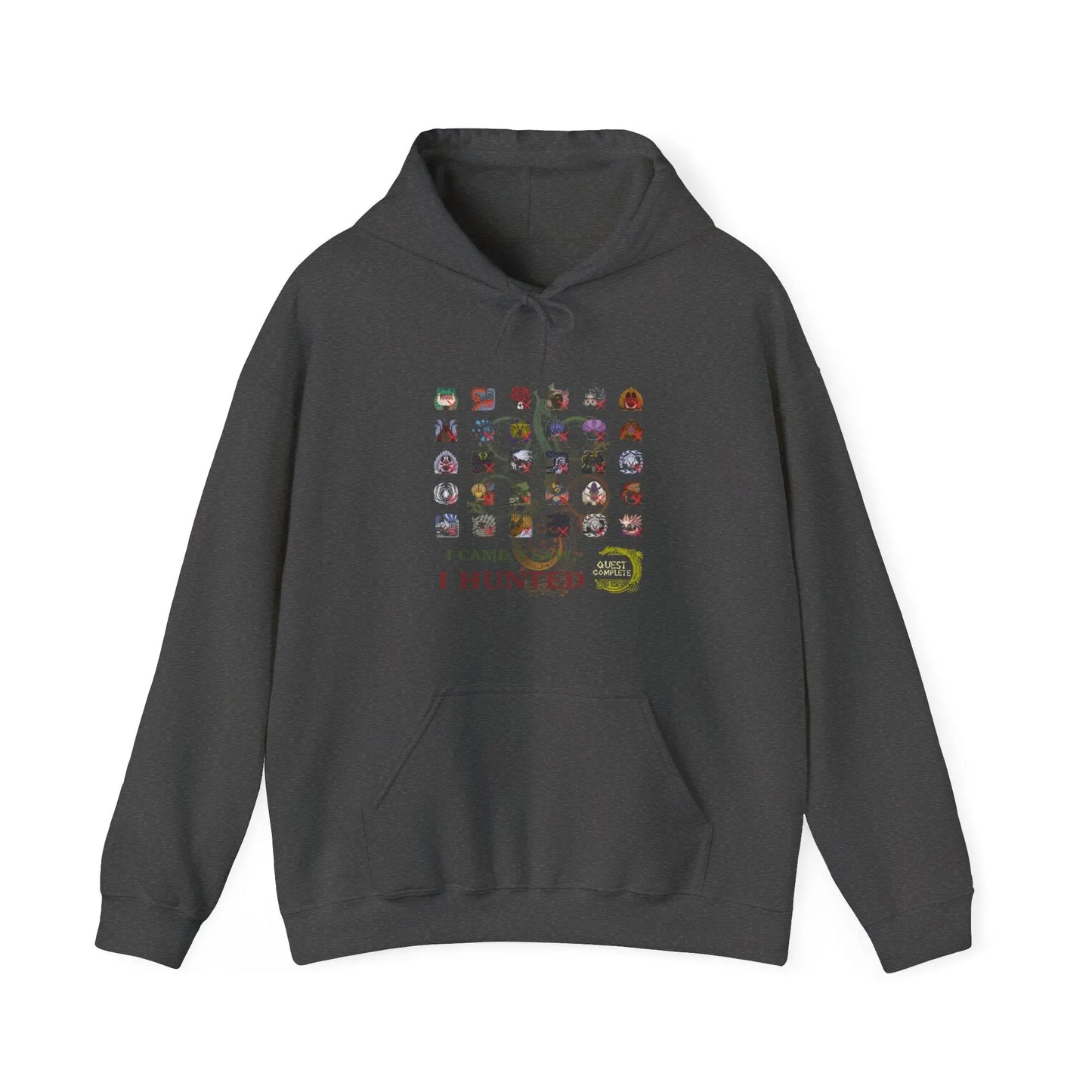 Monster Hunter Wilds Hoodie – Gamer Sweatshirt with Front & Back Design  Geniogoods
