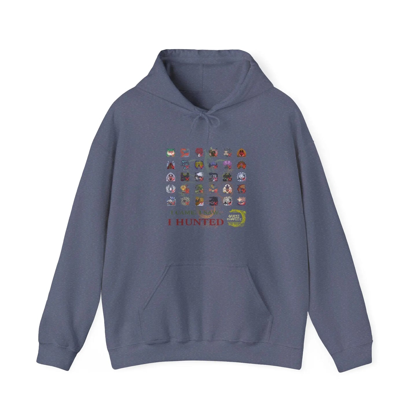 Monster Hunter Wilds Hoodie – Gamer Sweatshirt with Front & Back Design  Geniogoods