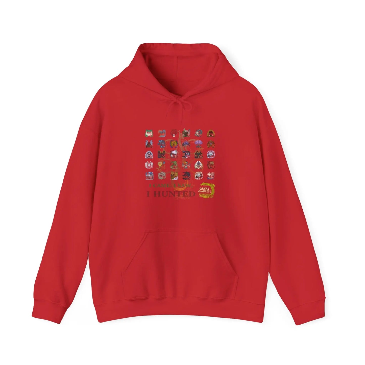 Monster Hunter Wilds Hoodie – Gamer Sweatshirt with Front & Back Design  Geniogoods