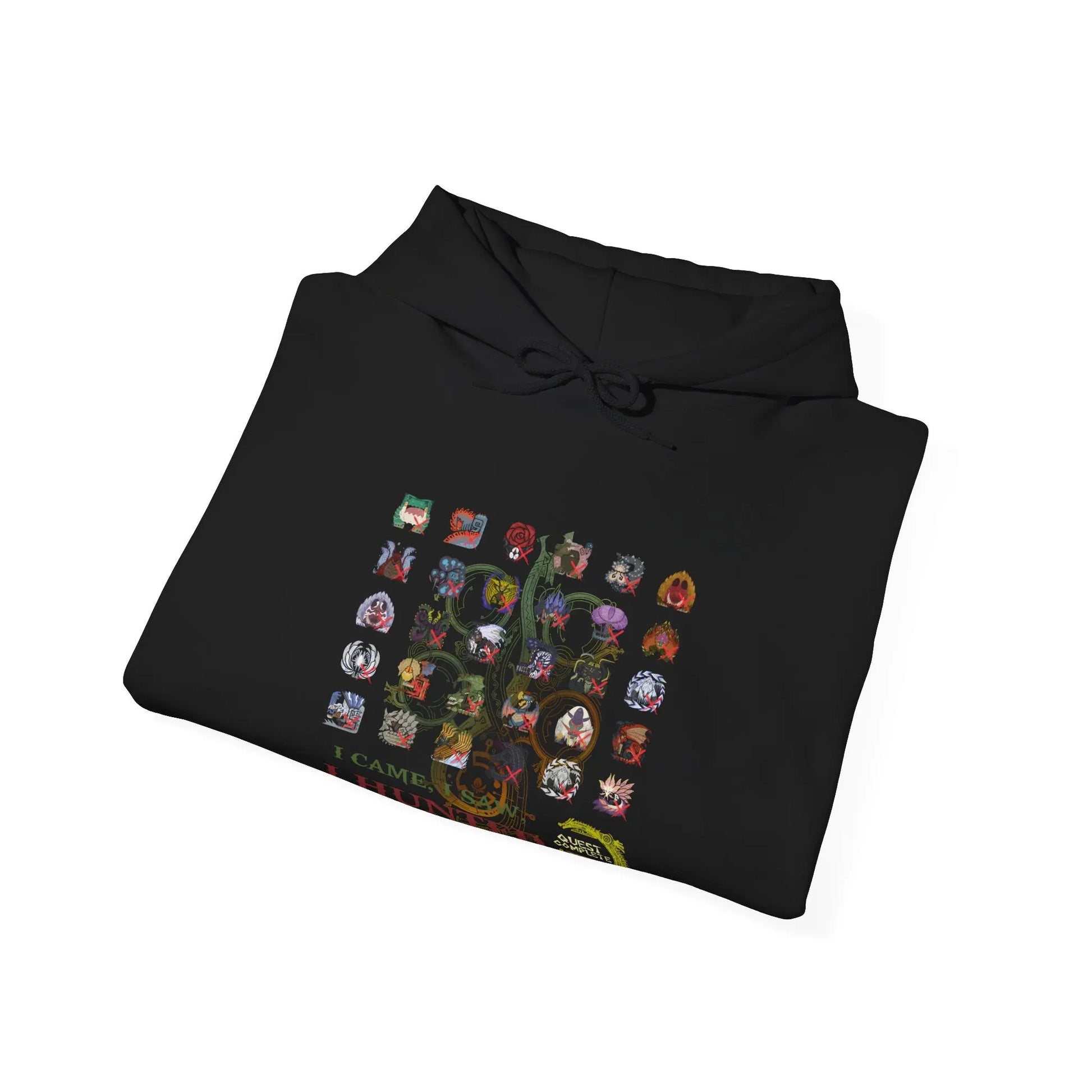 Monster Hunter Wilds Hoodie – Gamer Sweatshirt with Front & Back Design  Geniogoods