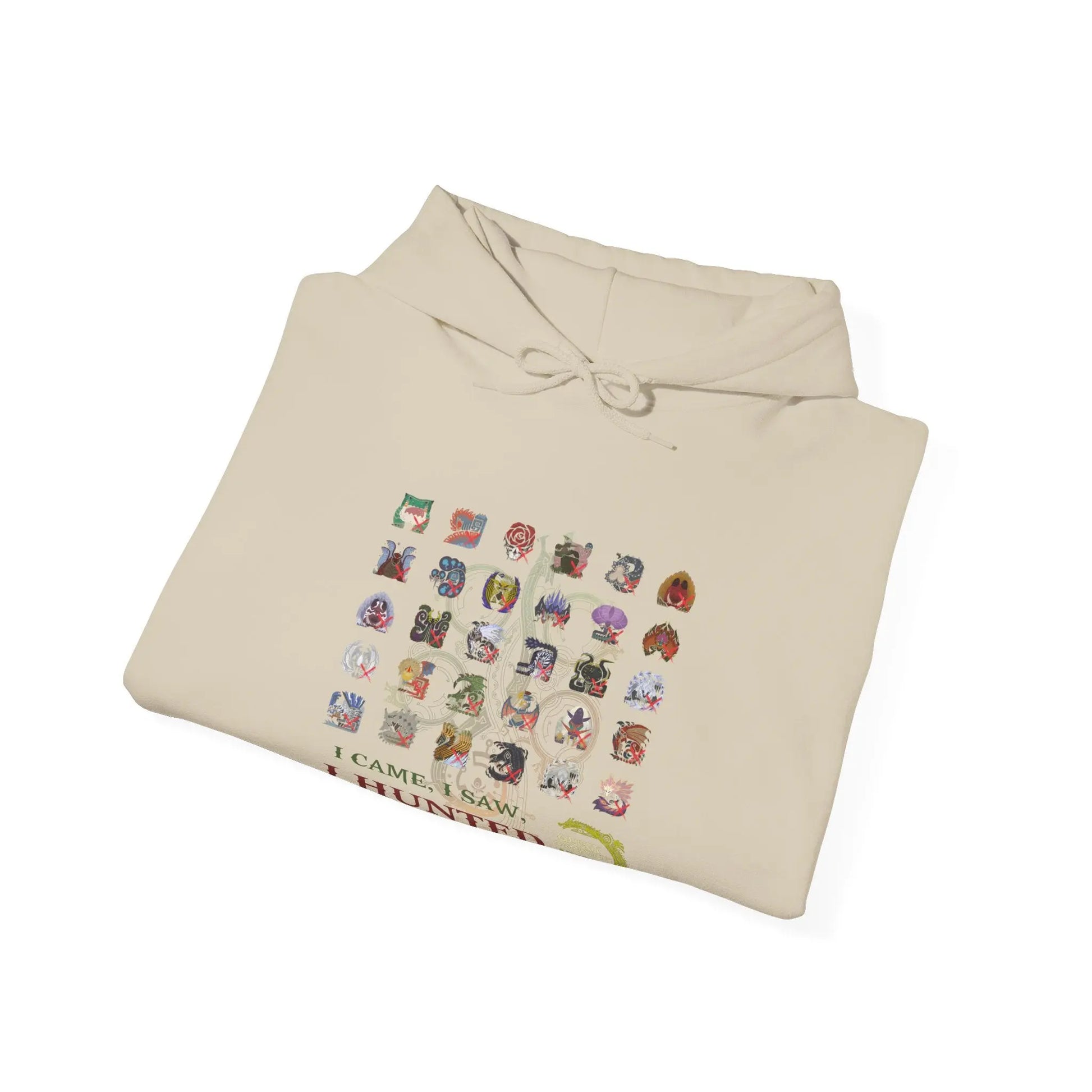 Monster Hunter Wilds Hoodie – Gamer Sweatshirt with Front & Back Design  Geniogoods