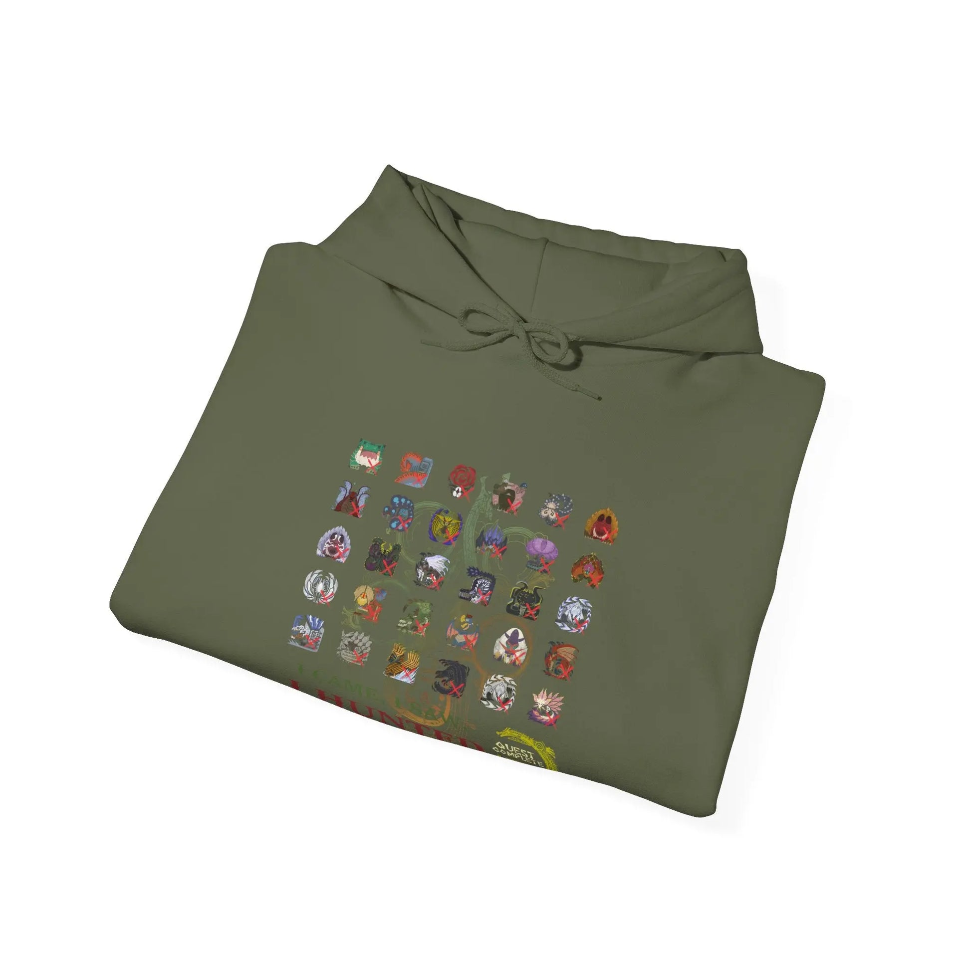 Monster Hunter Wilds Hoodie – Gamer Sweatshirt with Front & Back Design  Geniogoods