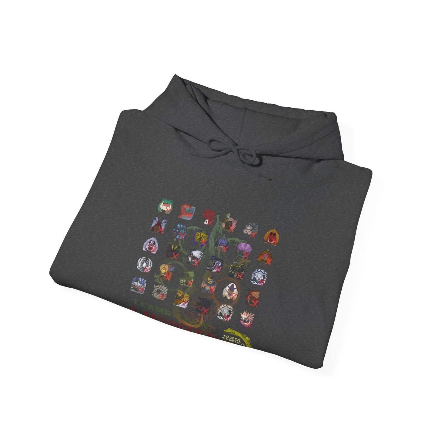 Monster Hunter Wilds Hoodie – Gamer Sweatshirt with Front & Back Design  Geniogoods