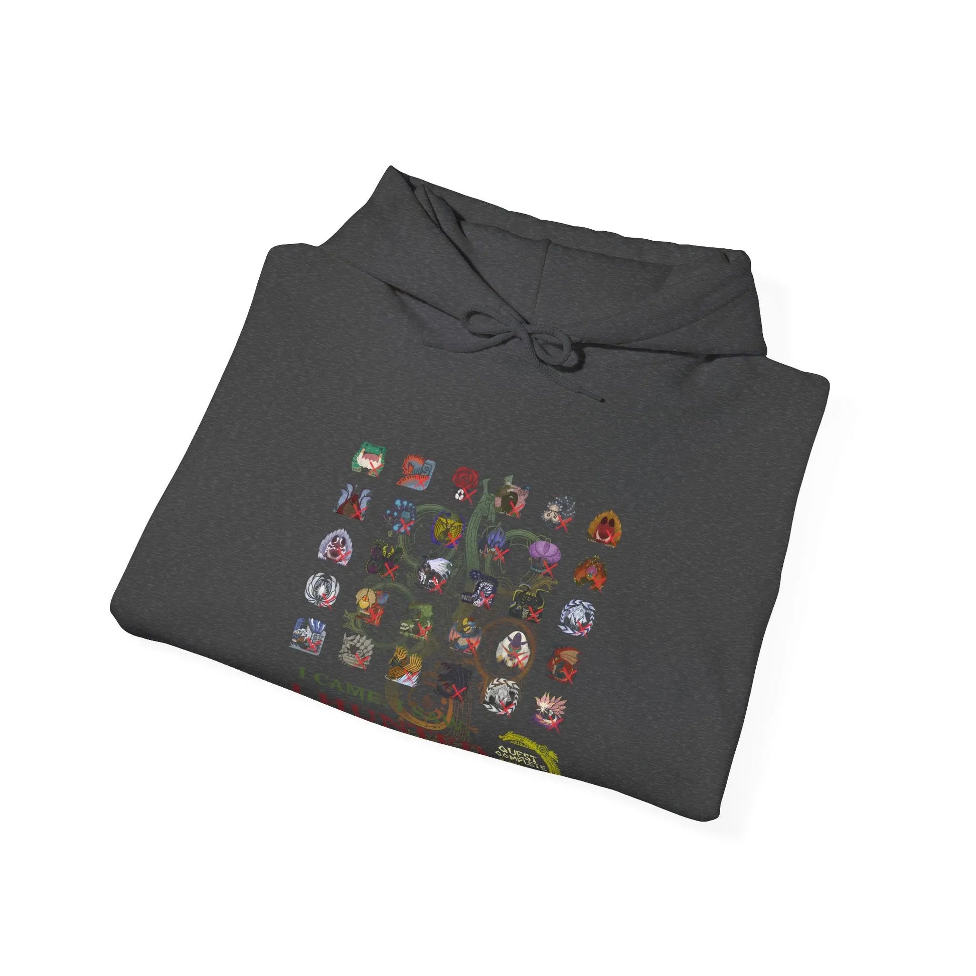 Monster Hunter Wilds Hoodie – Gamer Sweatshirt with Front & Back Design  Geniogoods
