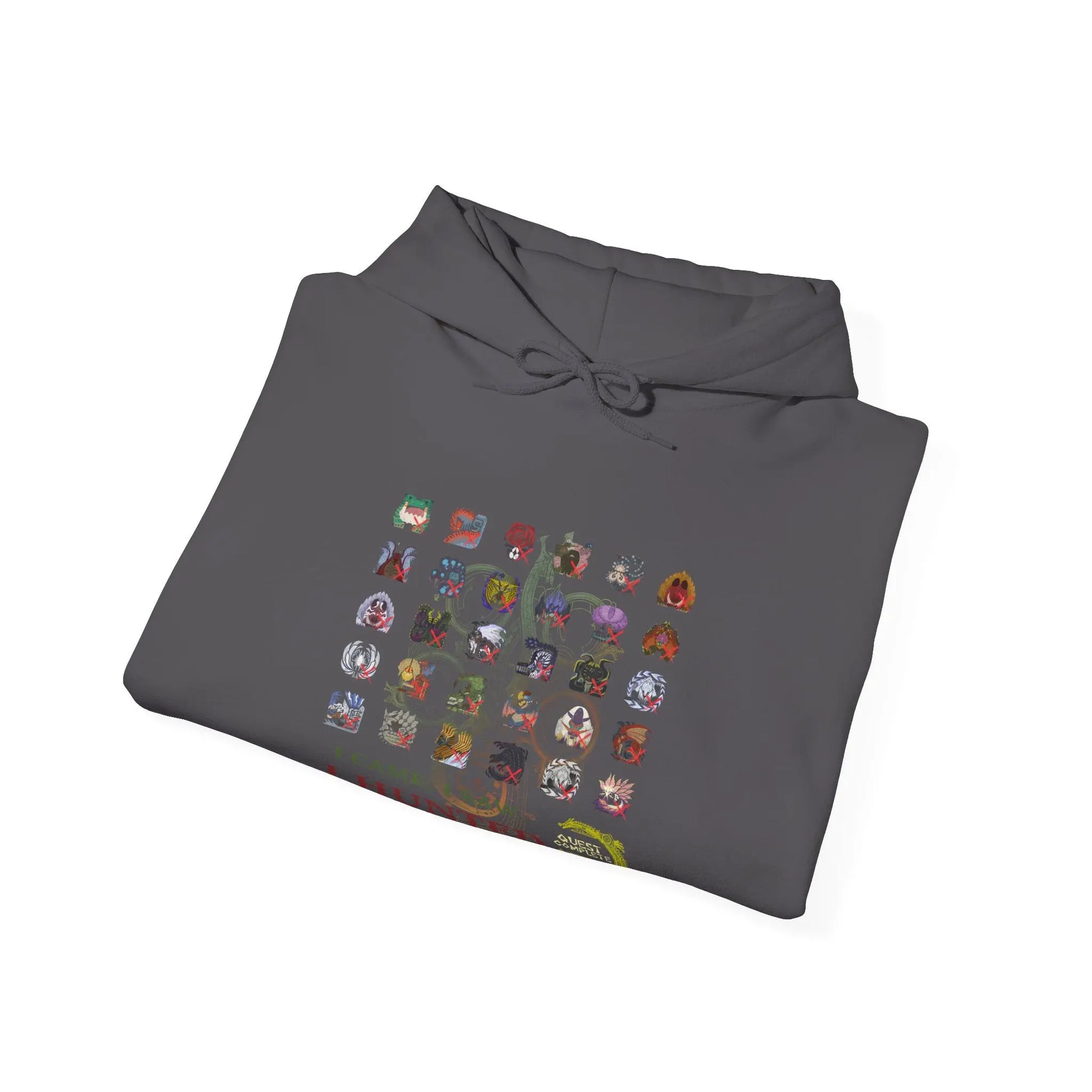 Monster Hunter Wilds Hoodie – Gamer Sweatshirt with Front & Back Design  Geniogoods
