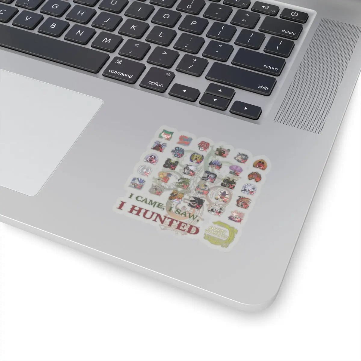 Monster Hunter Wilds Kiss-Cut Stickers – Hunting Record Gamer Decal  Geniogoods