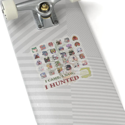 Monster Hunter Wilds Kiss-Cut Stickers – Hunting Record Gamer Decal  Geniogoods