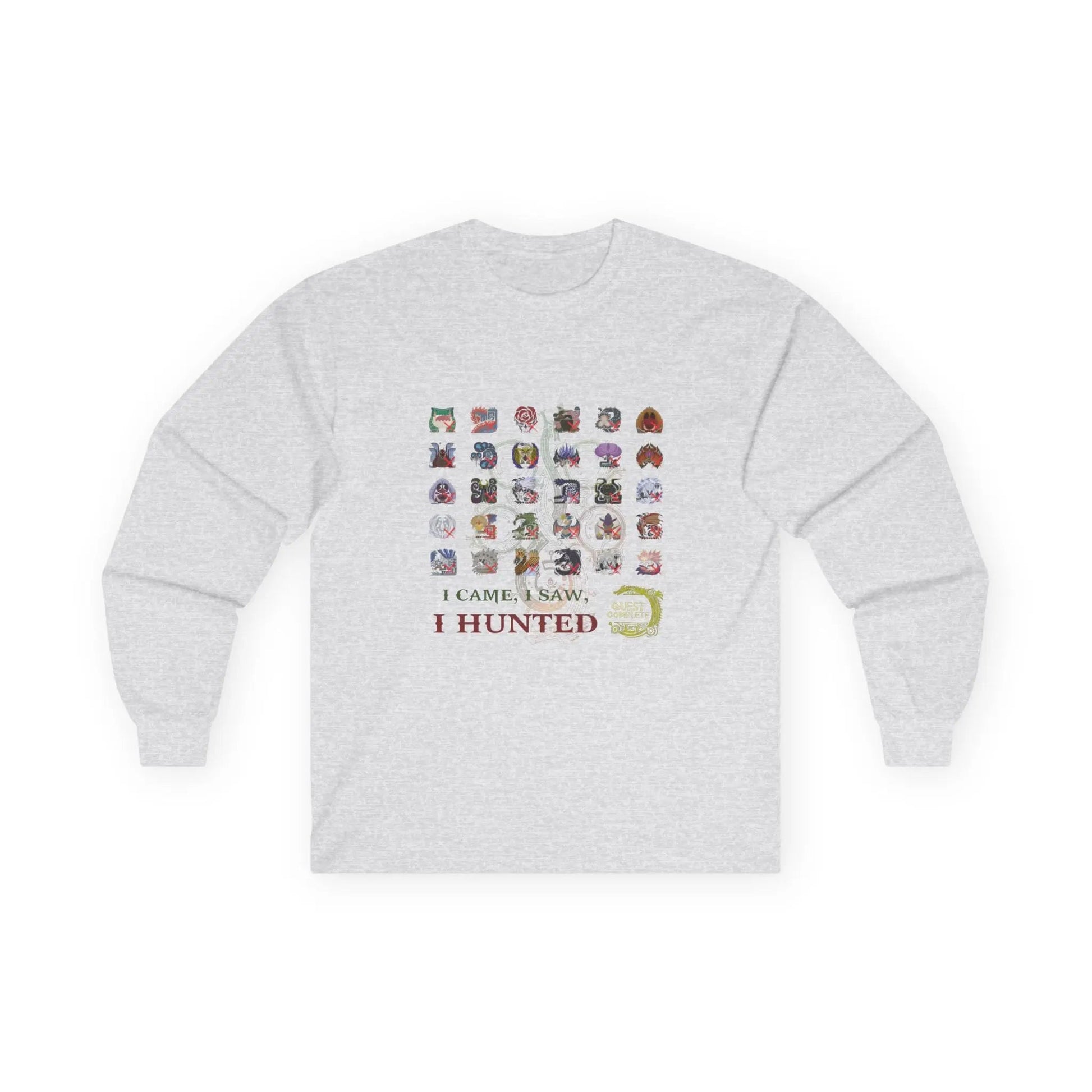 Monster Hunter Wilds Long Sleeve Shirt – Front & Back Design for Gamers  Geniogoods