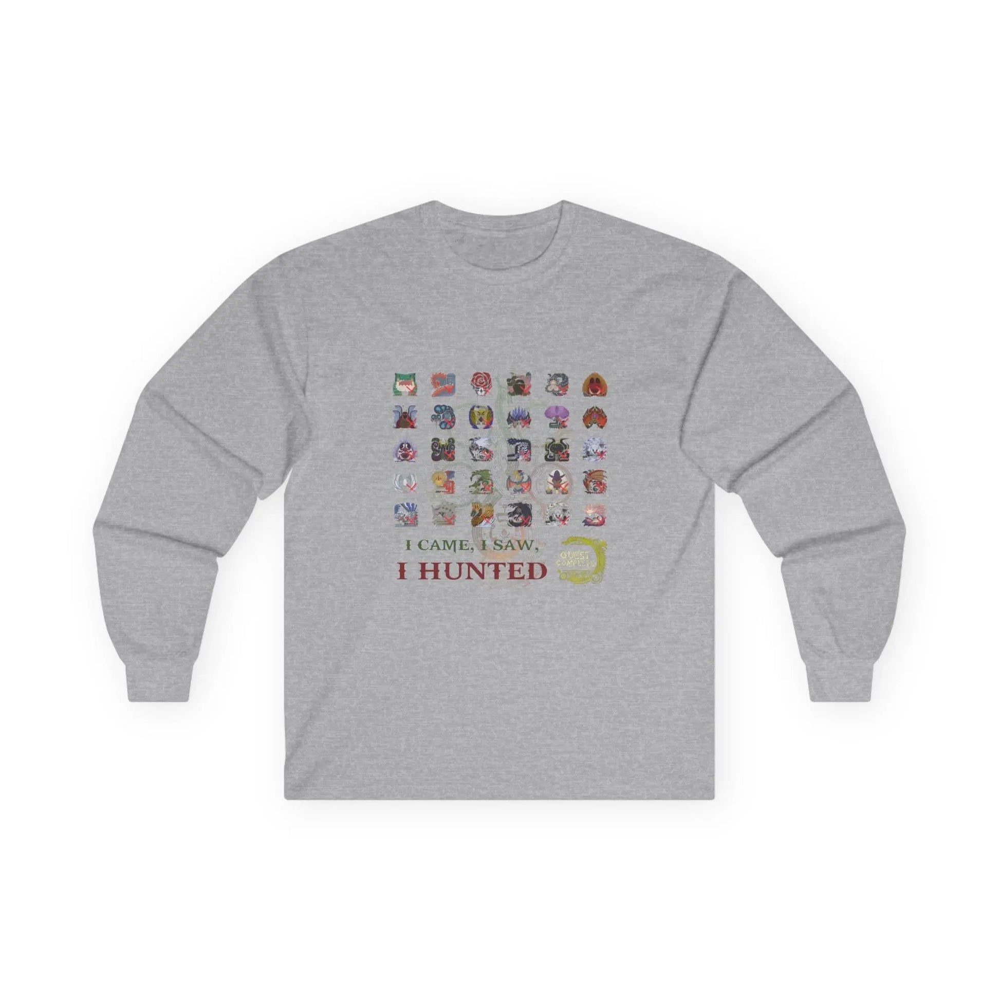 Monster Hunter Wilds Long Sleeve Shirt – Front & Back Design for Gamers  Geniogoods