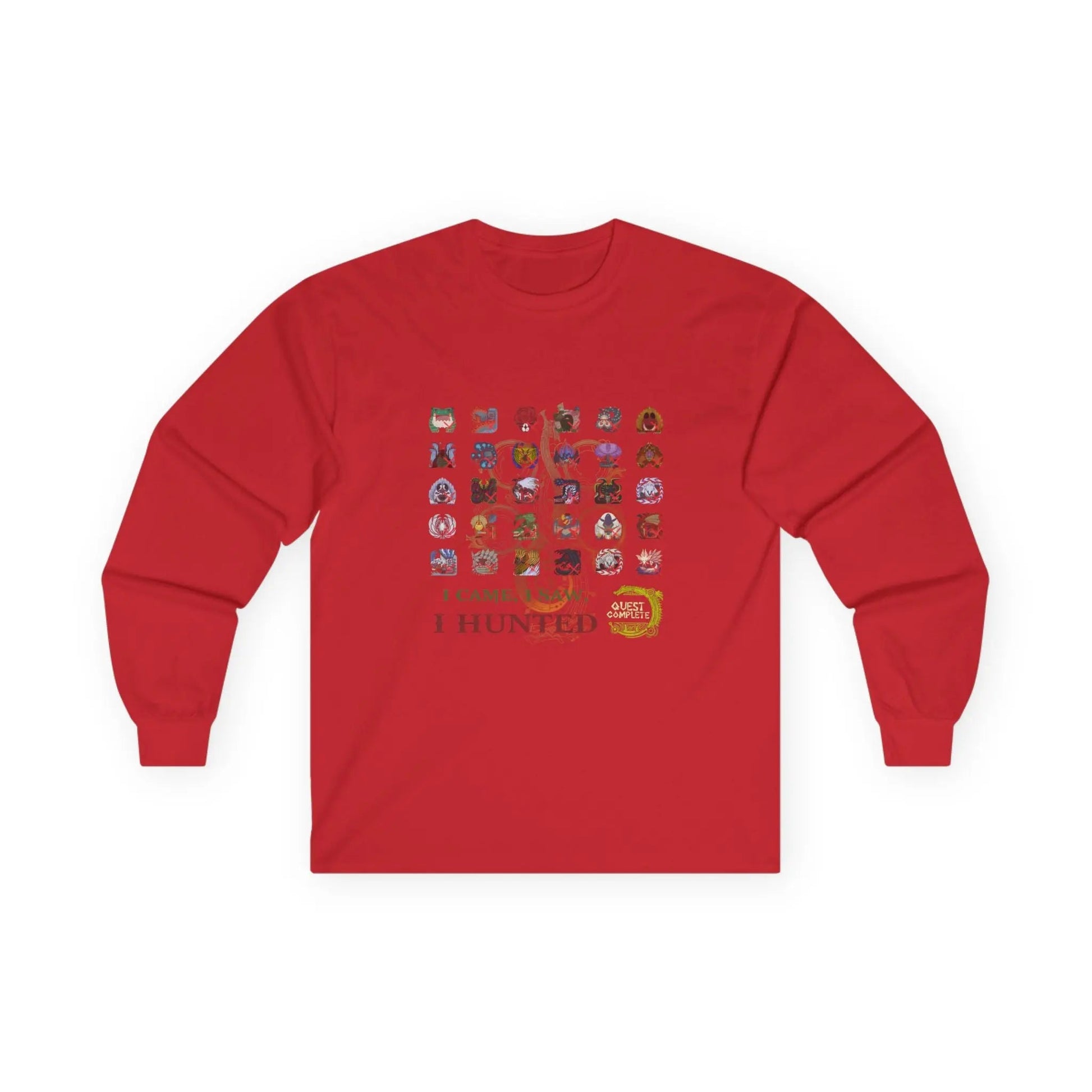 Monster Hunter Wilds Long Sleeve Shirt – Front & Back Design for Gamers  Geniogoods