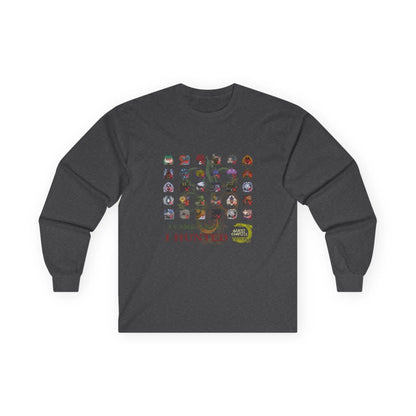 Monster Hunter Wilds Long Sleeve Shirt – Unisex Tee with Hunting Record Design  Geniogoods