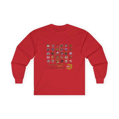 Monster Hunter Wilds Long Sleeve Shirt – Unisex Tee with Hunting Record Design  Geniogoods