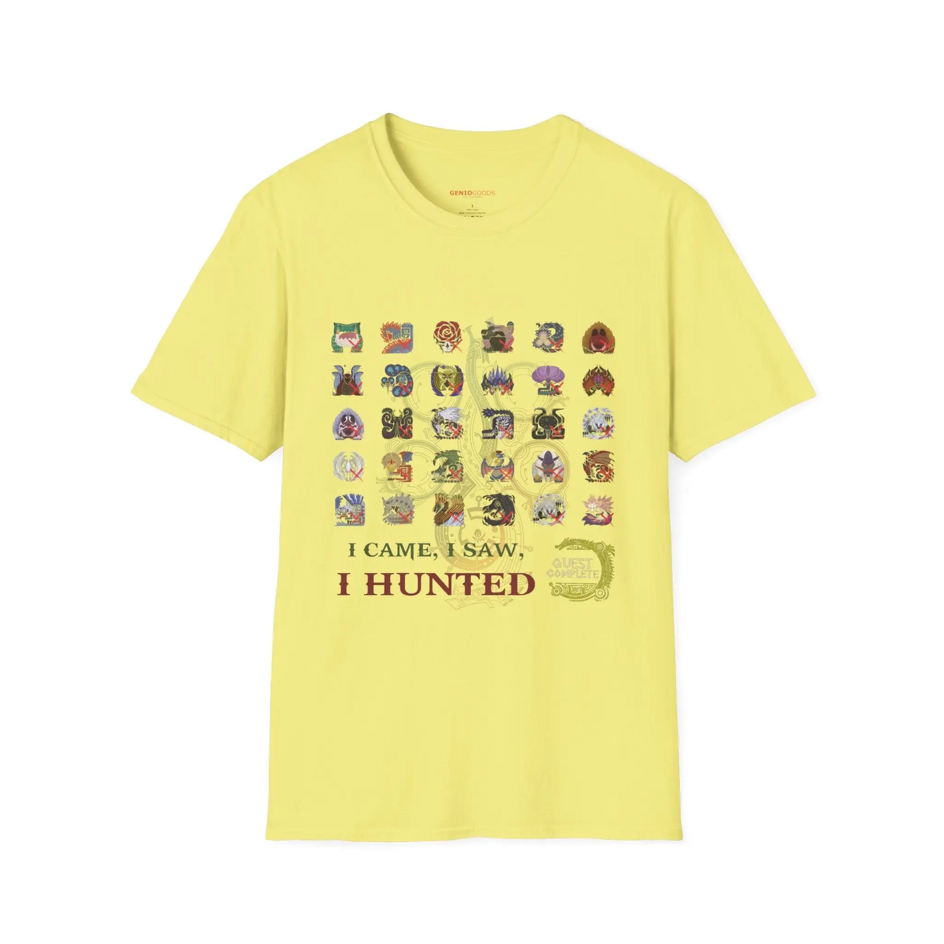 Monster Hunter Wilds Shirt – Double-Sided Gamer Tee with Epic Design  Geniogoods