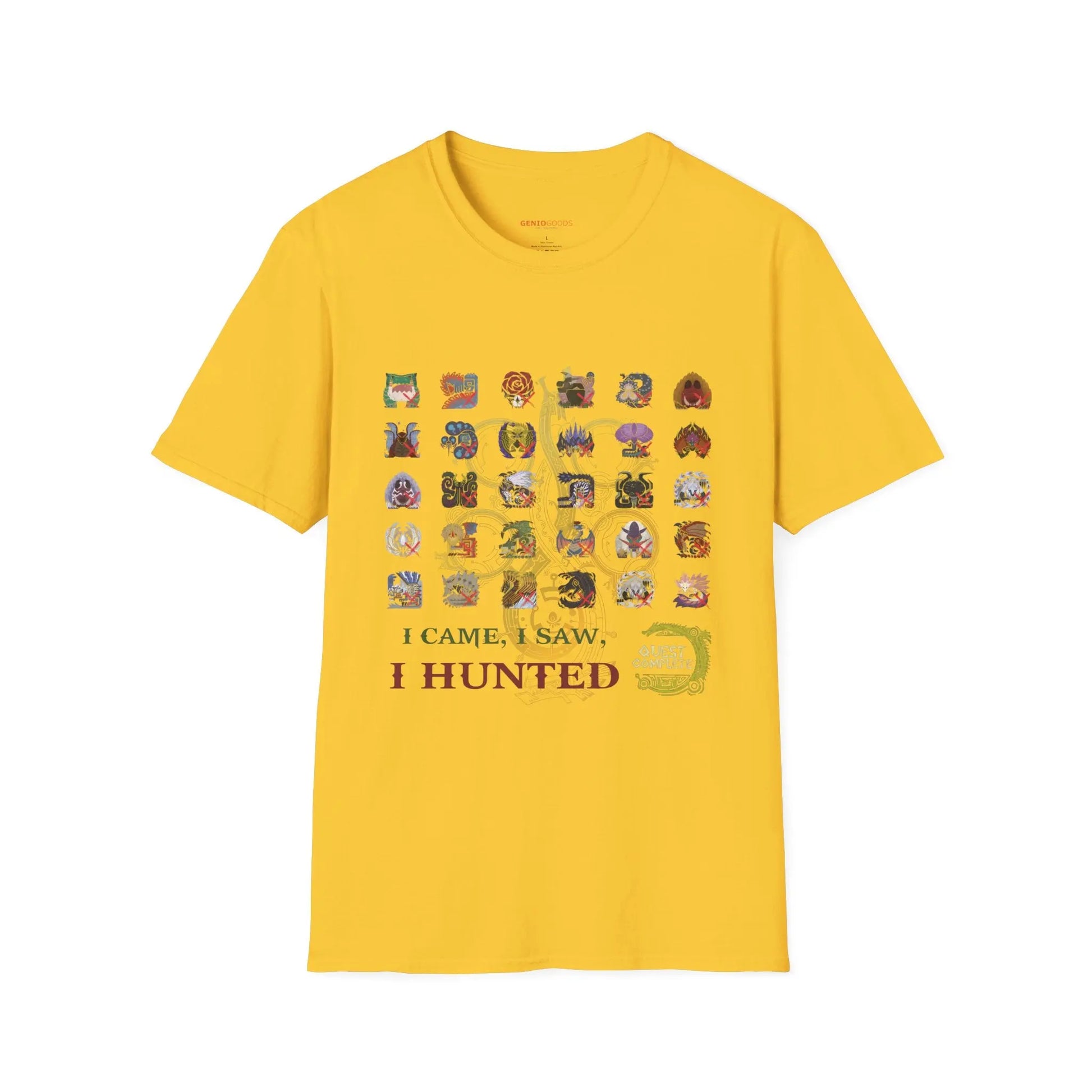 Monster Hunter Wilds Shirt – Double-Sided Gamer Tee with Epic Design  Geniogoods