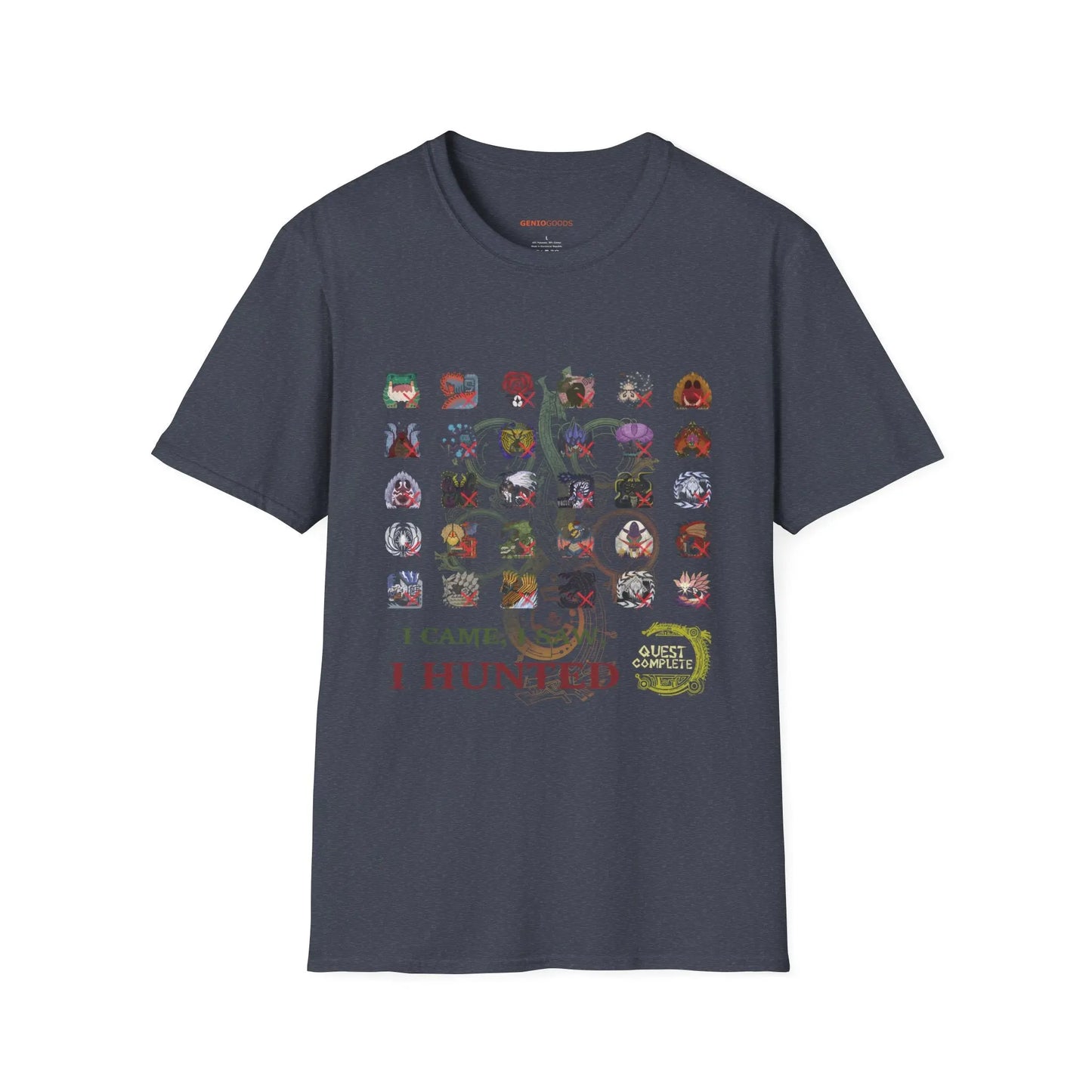 Monster Hunter Wilds Shirt – Double-Sided Gamer Tee with Epic Design  Geniogoods