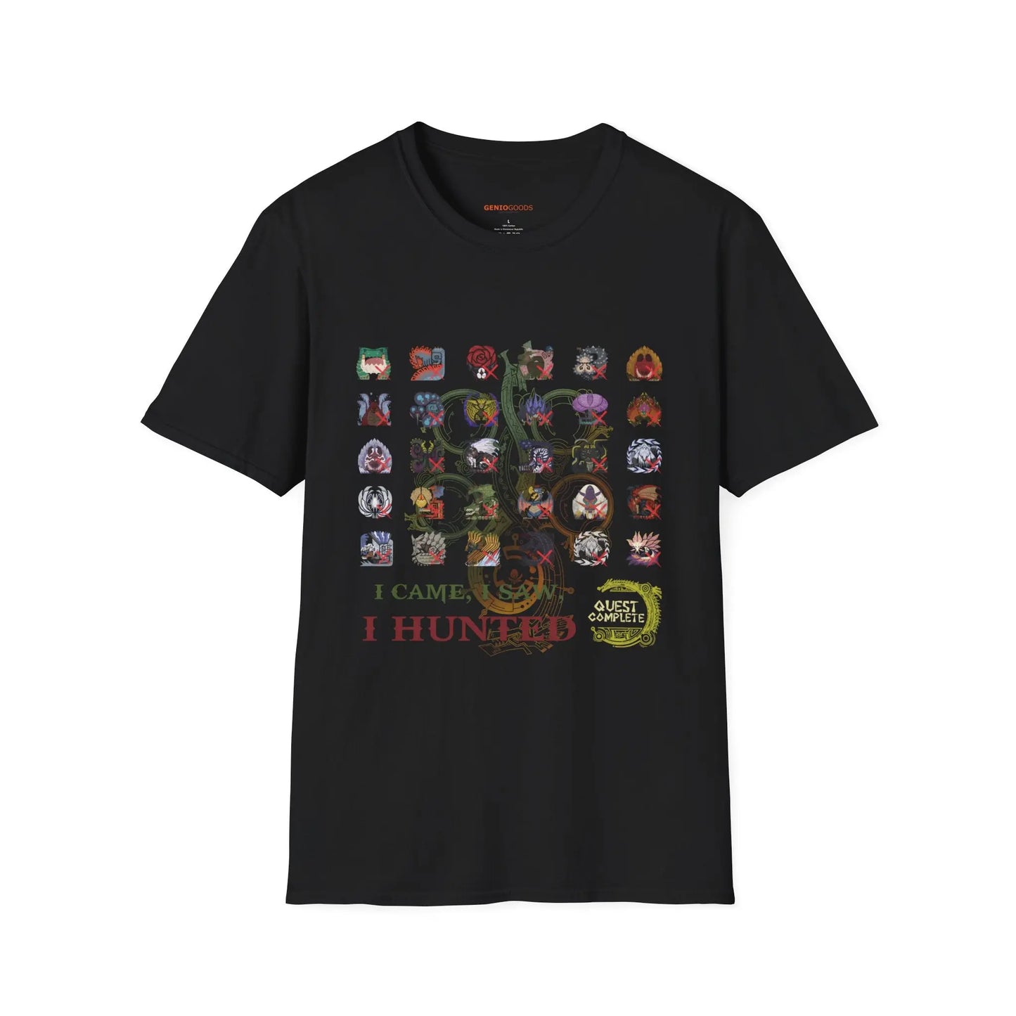 Monster Hunter Wilds Shirt – Double-Sided Gamer Tee with Epic Design  Geniogoods
