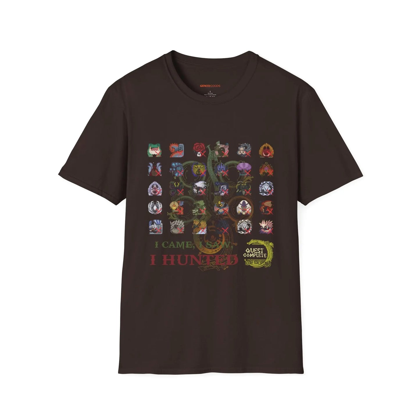 Monster Hunter Wilds Shirt – Unisex Tee with Hunting Record  Geniogoods