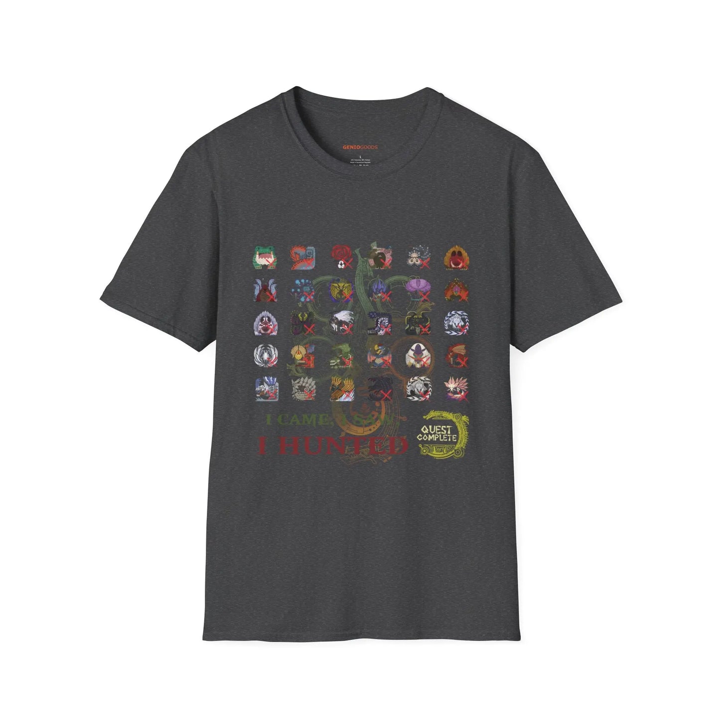 Monster Hunter Wilds Shirt – Unisex Tee with Hunting Record  Geniogoods