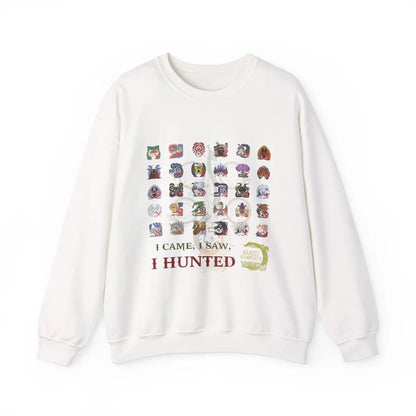 Monster Hunter Wilds Sweatshirt – Unisex Gamer Crewneck with Front & Back Print  Geniogoods