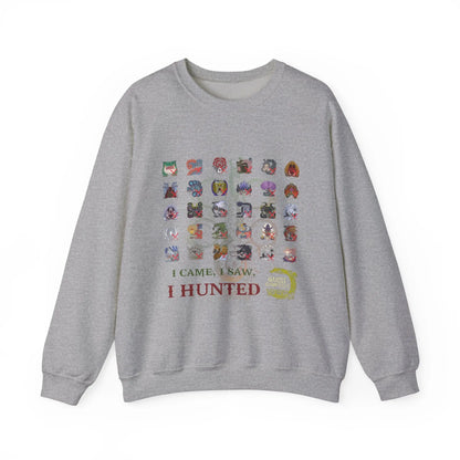 Monster Hunter Wilds Sweatshirt – Unisex Gamer Crewneck with Front & Back Print  Geniogoods