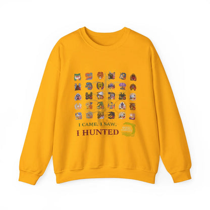 Monster Hunter Wilds Sweatshirt – Unisex Gamer Crewneck with Front & Back Print  Geniogoods