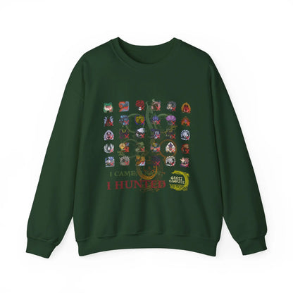 Monster Hunter Wilds Sweatshirt – Unisex Gamer Crewneck with Front & Back Print  Geniogoods