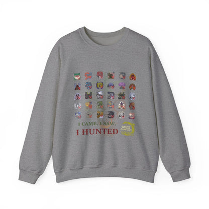 Monster Hunter Wilds Sweatshirt – Unisex Gamer Crewneck with Front & Back Print  Geniogoods